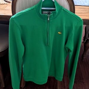 Masters green pullover